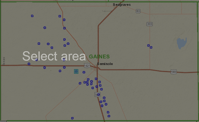 Screenshot Oxy leasing Gaines county