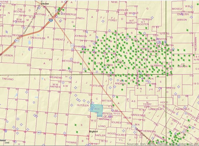 Frio County - Overstreet Survey - Wide View