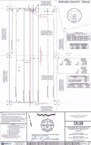 Reeves County Callon Politine Unit 57-330W Well 17H, 2H & 10H